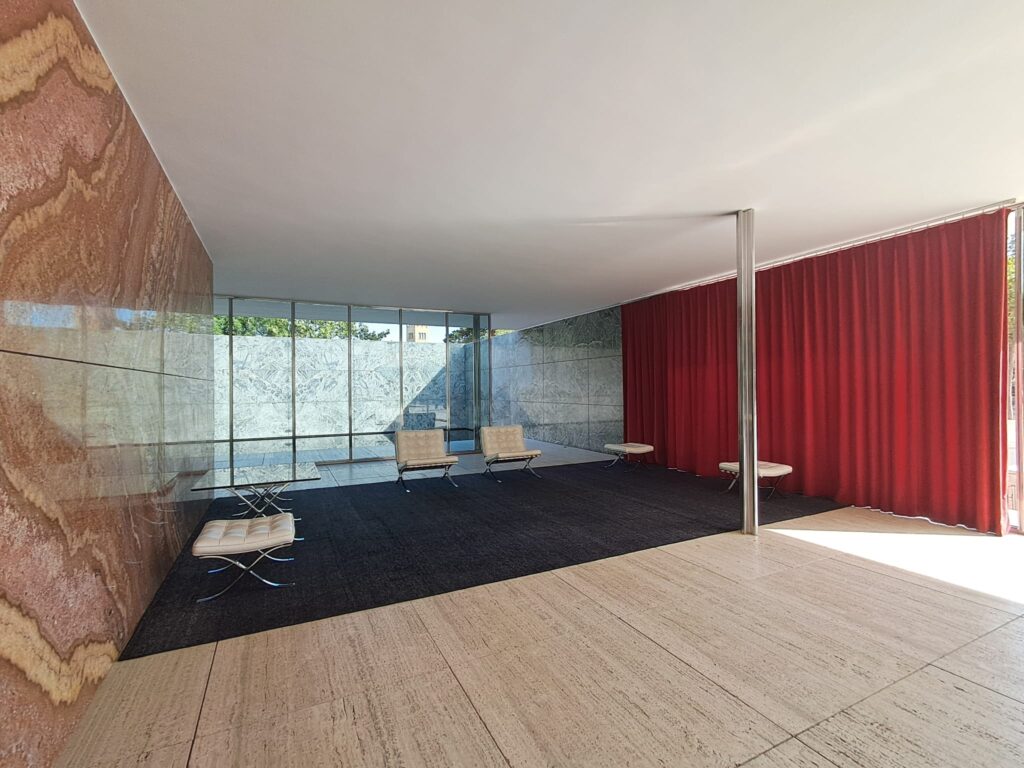 El Pabellón de 1929 de Mies Van der Rohe